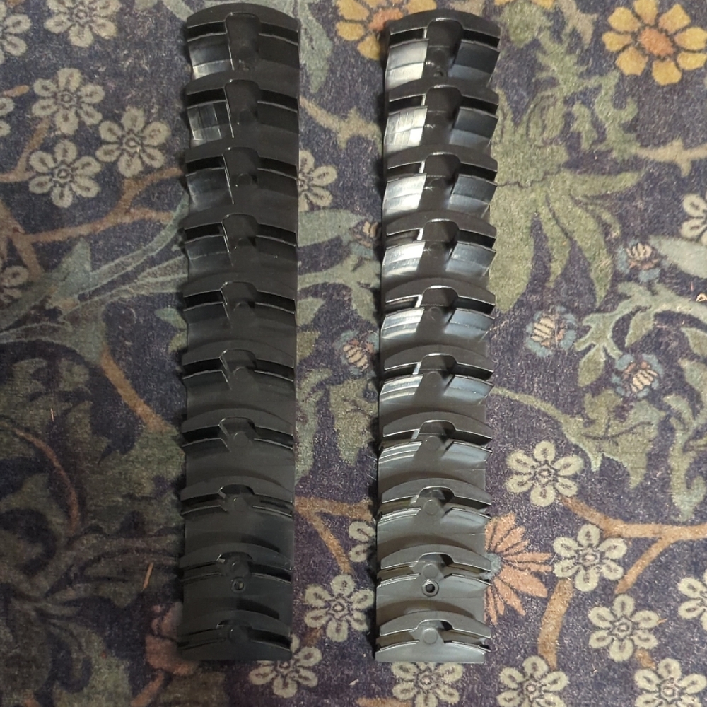 Pair of Black Plasnt Cap/Hat Wall Display